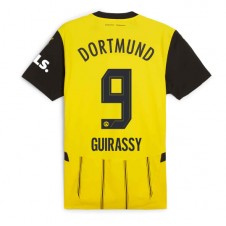 Borussia Dortmund Serhou Guirassy #9 Hjemmedrakt 2024-25 Kortermet